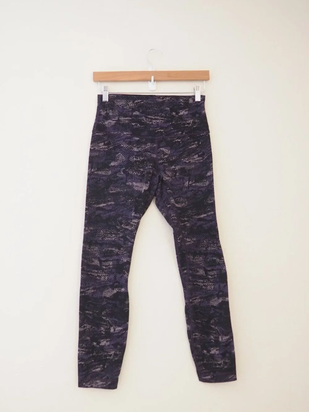 Lululemon Align Pant II Rip Wave Purple Thunder Leggings sz 6